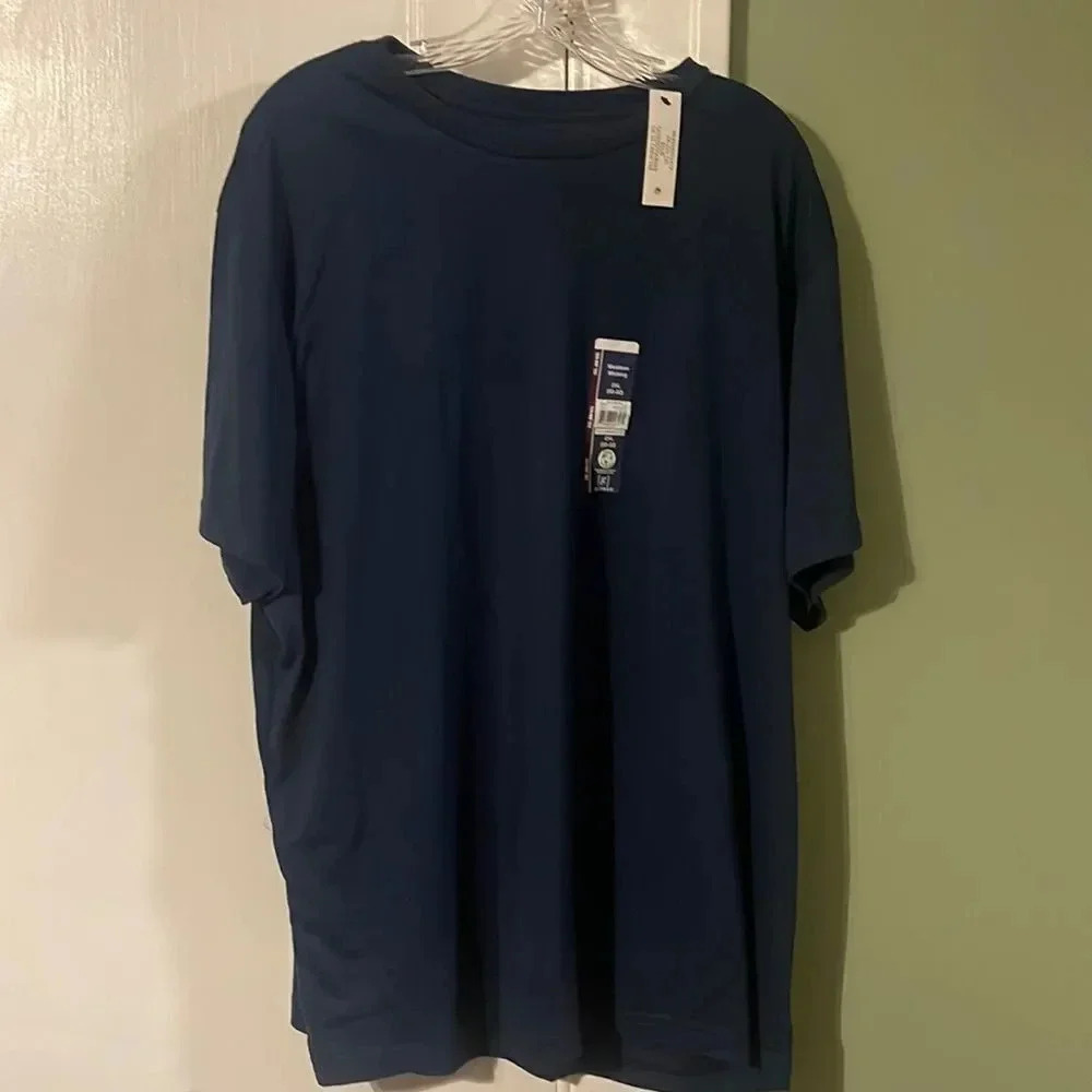 George blue shirt sleeve tee shirt 2XL